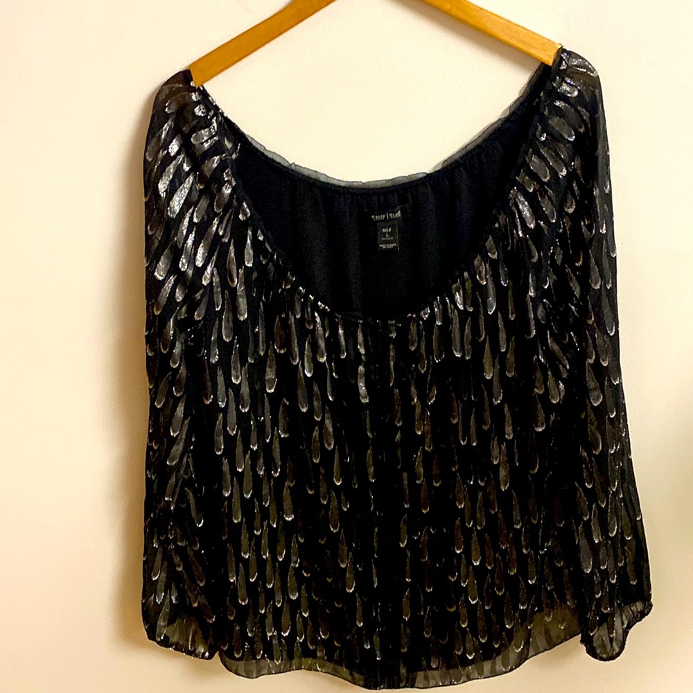 White House Black Market Womens Blouse
